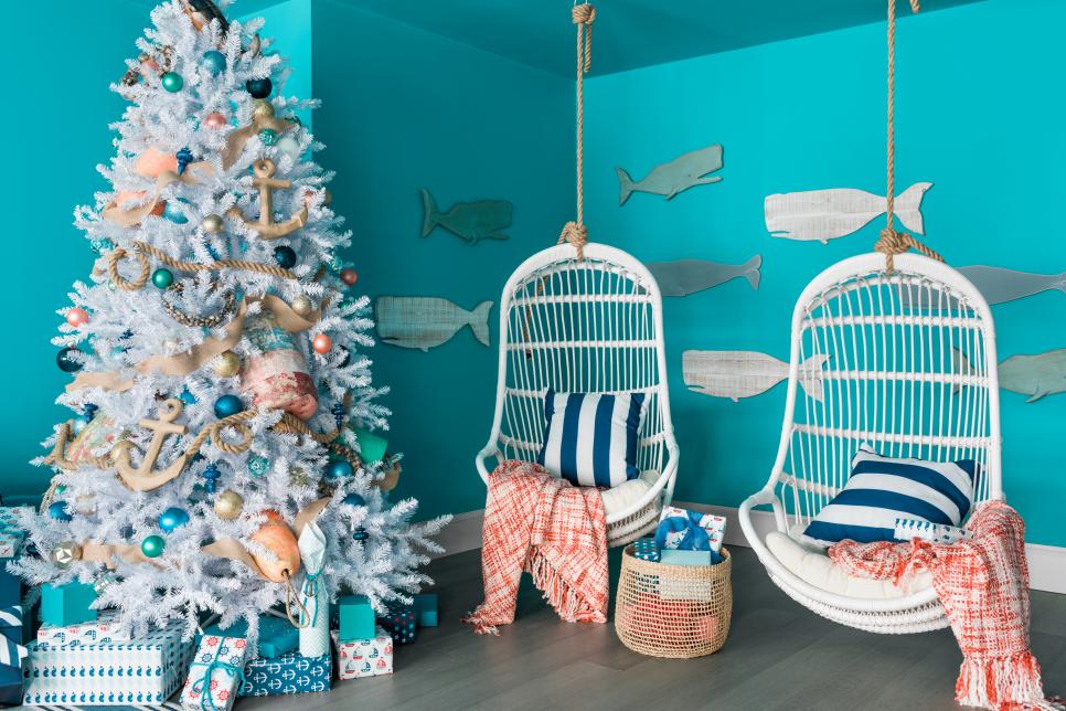 45 Coastal Christmas Decorations Coastal Christmas Decor Ideas HGTV